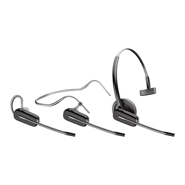 Plantronics Savi 8245 Office 3-in-1 Convertible Wireless Headset System - Unlimited Talk Time