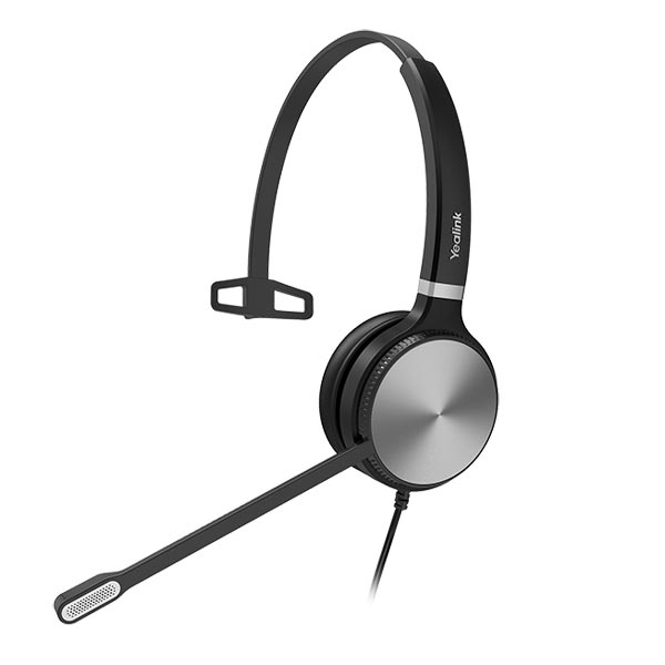 Yealink YHS36 Monaural Wired Headset with QD to RJ9 Port