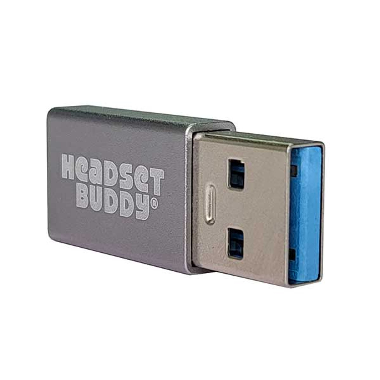 Headset Buddy USB-C to USB-A Adapter - USB-C Male to Female Converter Adapter for Type A Devices