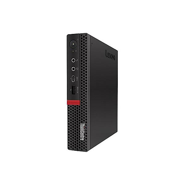 Lenovo ThinkCentre M75q-1 11A4002XUS Desktop Computer - AMD Athlon 300GE 3.40 GHz - 8 GB RAM DDR4 SDRAM - 256 GB SSD - Tiny - Raven Black