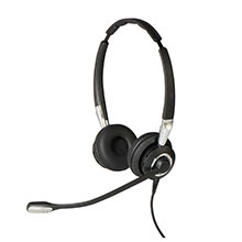 Jabra BIZ 2400 Mark II - Duo HiFi Balanced Audio HiFi Headset - with Balanced Audio Full Wideband Speakers