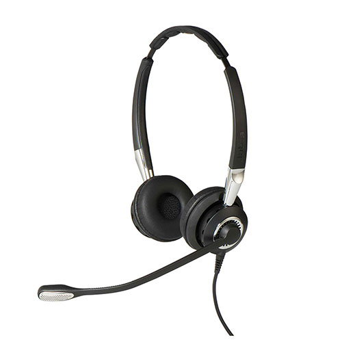 Jabra BIZ 2400 Mark II - Duo HiFi Headset - with Full Wideband Speakers