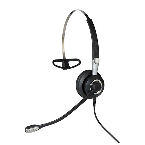 Jabra BIZ 2400 Mark II - 3-in-1 Mono Ultra Headset - with Ultra Noise Cancelling Microphone