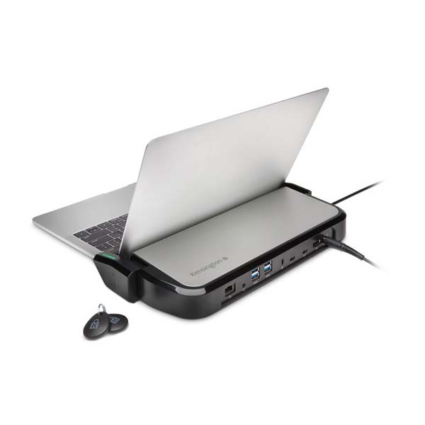 Kensington LD5400T Single-User Thunderbolt 3 Universal Dual 4K Docking Station with K-Fob Smart Lock