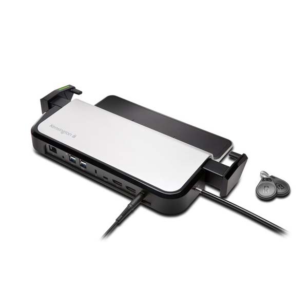 Kensington LD4650P USB-C Dual Docking Station with K-Fob Smart Lock