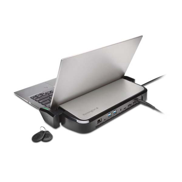 Kensington LD4650P USB-C Dual Docking Station with K-Fob Smart Lock