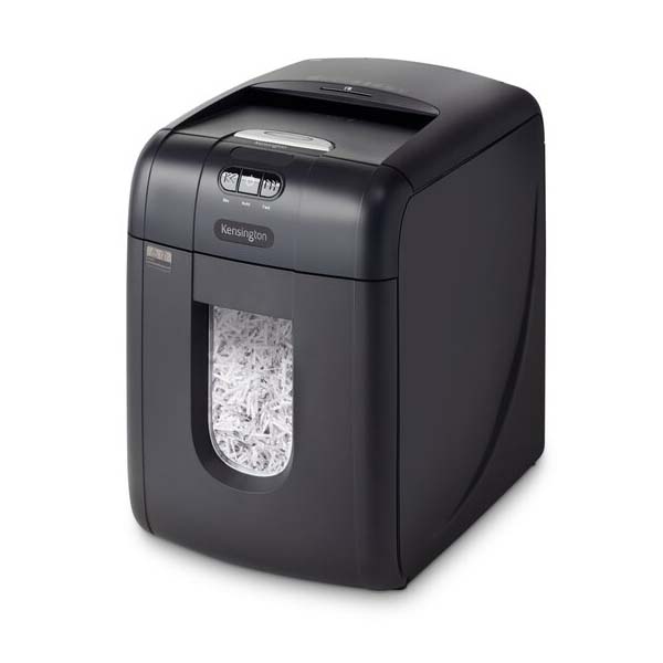 Kensington OfficeAssist Auto Feed Shredder A1300 Anti-Jam Cross Cut