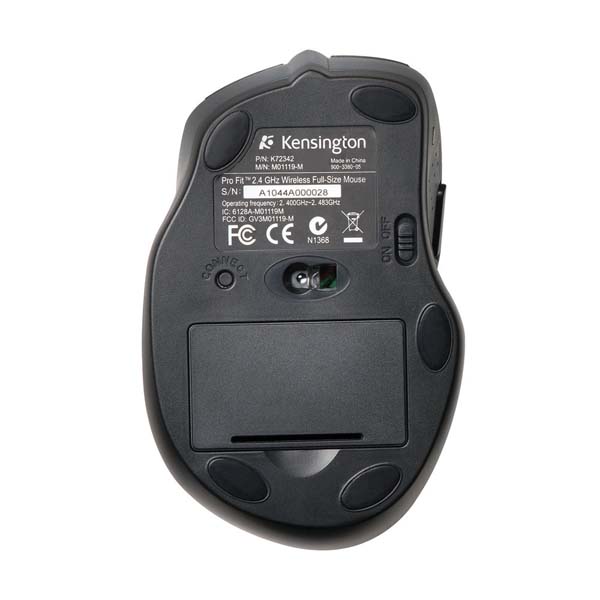 Kensington Pro Fit Wireless Full Size Mouse