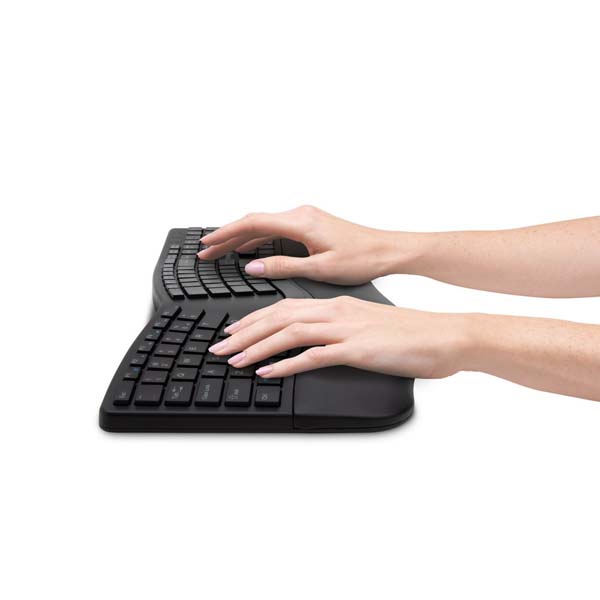 Kensington Pro Fit Ergonomic Wireless Keyboard and Mouse in Black