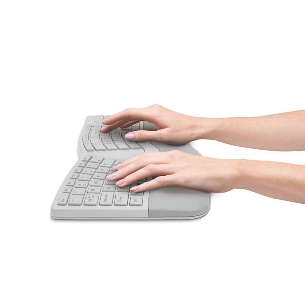 Kensington Pro Fit Ergonomic Wireless Keyboard and Mouse in Gray