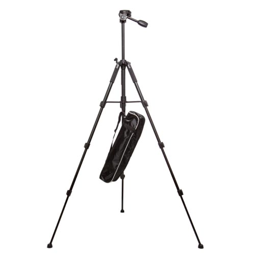 Anywhere Cart Video/Photo Tripod with 3-Way Pan-and-Tilt Head