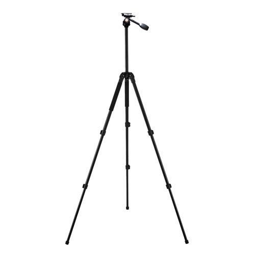 Anywhere Cart Video Tripod with 3-Way Aluminum Fluid Head