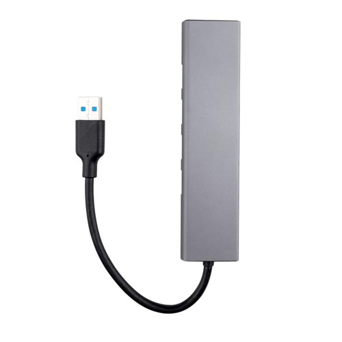 Anywhere Cart 4 Port Full Aluminum USB 3.0 Hub