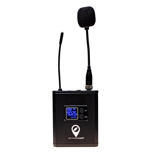 Anywhere Cart Rechargeable UHF Wireless Microphone Kit
