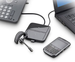 Plantronics MDA220 Computer and Desk Phone USB Switch for Unified Communications