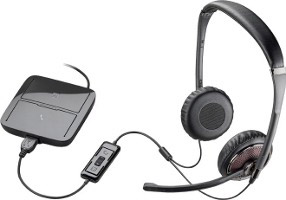 Plantronics MDA220 Computer and Desk Phone USB Switch for Unified Communications