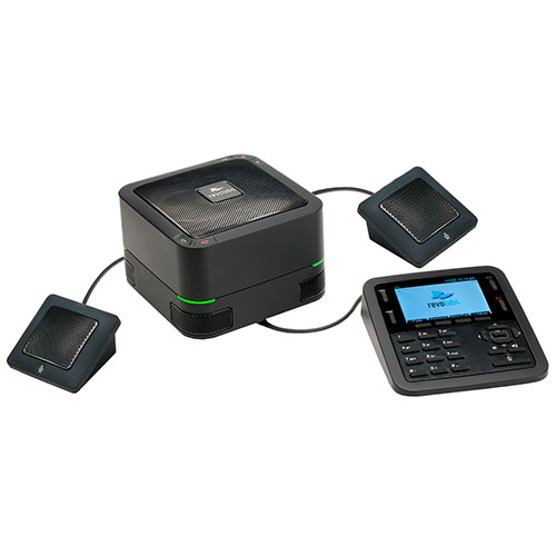 Revolabs FLX UC 1500 VoIP and USB Conference Phone with Extension Microphones