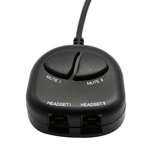 Headset Buddy HM-RJ9 - Agent Buddy Training Switch Adapter for RJ9 RJ10 Headsets