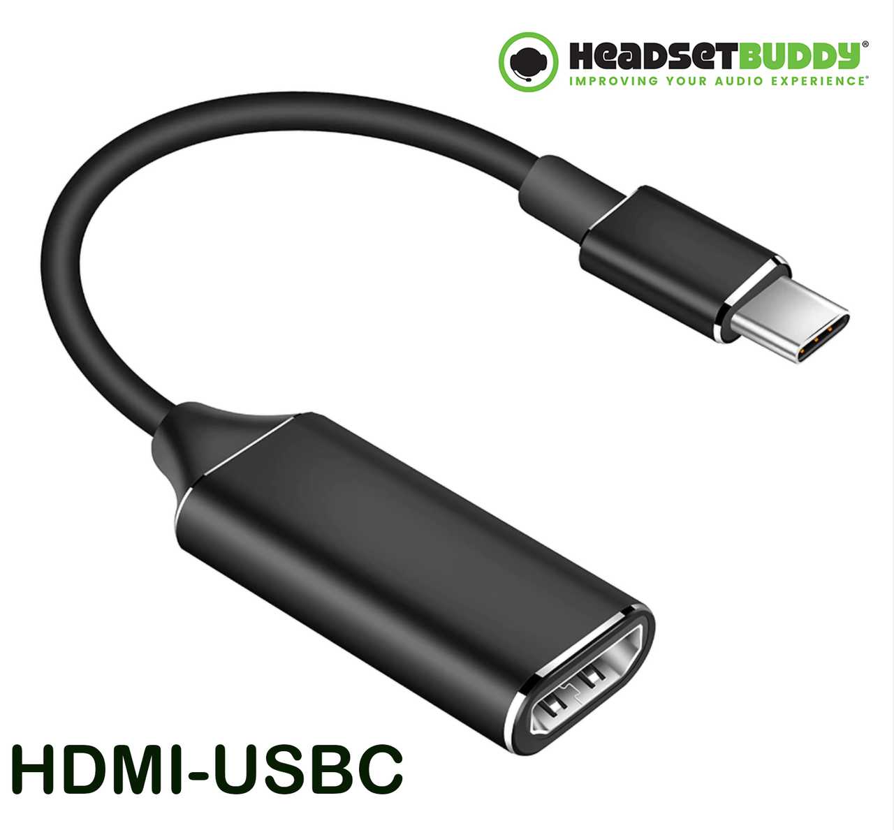 Headset Buddy HDMI-USBC 4K 30Hz Cable