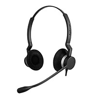 Jabra BIZ 2300 Duo USB Headset with Noise-Canceling Microphone - for Microsoft Lync