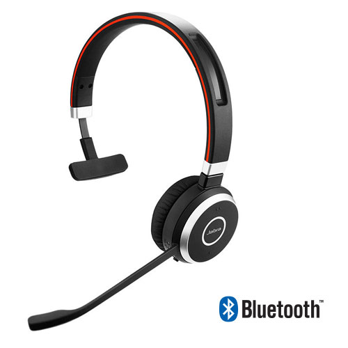 Jabra EVOLVE 65 Mono Headset with Bluetooth - For Microsoft Lync