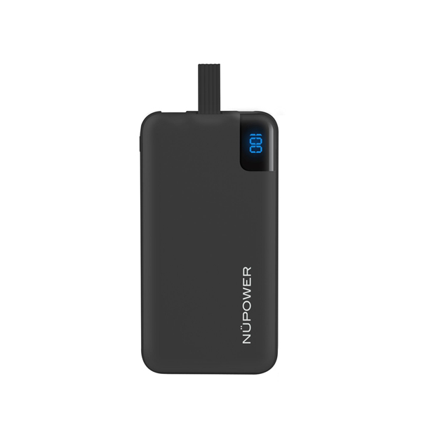 NuPower 10000mAh PowerBank with Type-C Charging Cable