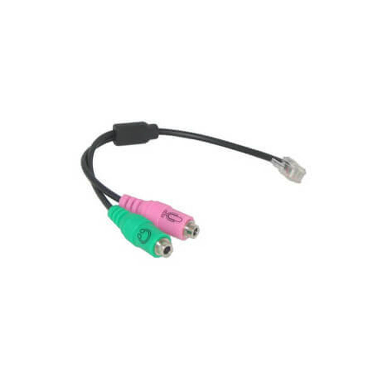 Headset Buddy PC35-RJ9a - PC Computer Headset to RJ9/RJ10/RJ22 Phone Adapter