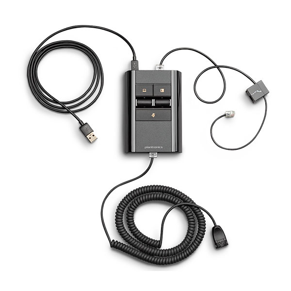Plantronics MDA524 QD Computer and Desk Phone USB-A Switch