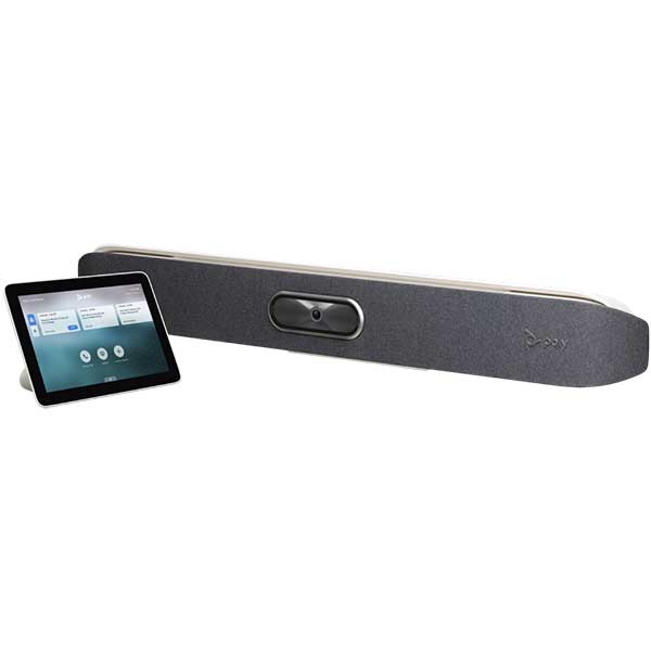 Poly Studio X50 - Video Conferencing Bar with TC8 Touch Interface