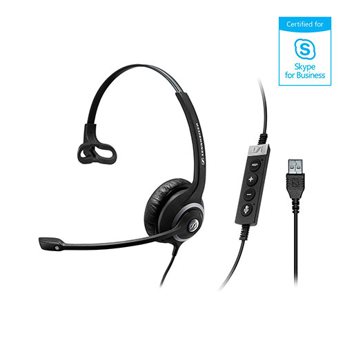 EPOS Sennheiser SC230 USB Monaural Headset - for Microsoft Lync