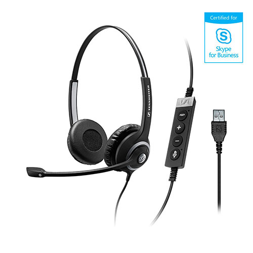 EPOS Sennheiser SC260 USB Binaural Headset - for Microsoft Lync