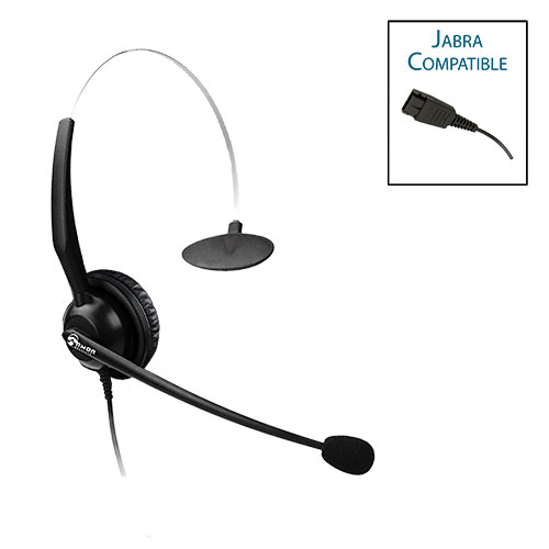 Armor TelPro 1200-J Single-Ear NC Jabra Compatible Headset