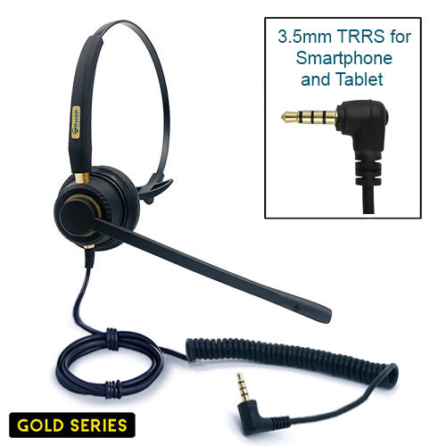 Armor TelPro Gold 3100 Single-Ear 3.5mm Headset