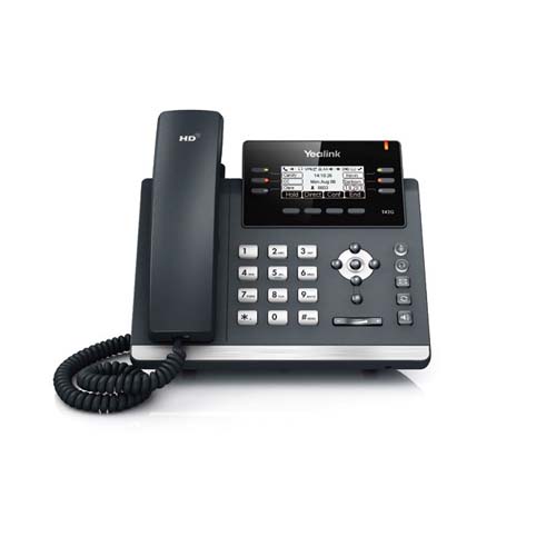 Yealink SIP-T42G Ultra-Elegant 12-Lines IP Phone