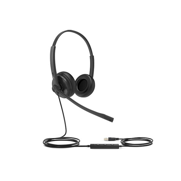 Yealink UH34 Stereo USB Headset (Leatherette)