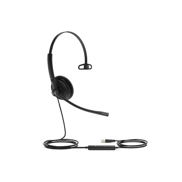 Yealink UH34 Monaural Lite USB Headset (Foam)