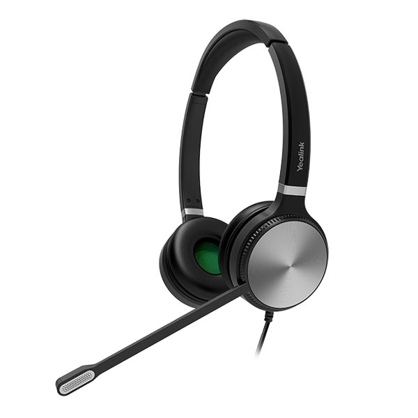 Yealink YHS36 Dual Wired Headset with QD to RJ9 Port