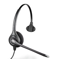 Plantronics SupraPlus HW251N Monaural Wideband Headset with Noise Canceling Microphone
