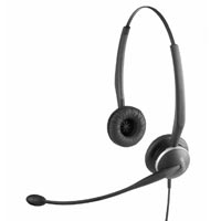 Jabra GN2125NC Duo Headset with Noise-Canceling Microphone