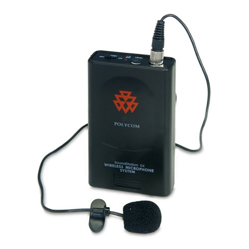 Wireless Lapel Microphone System for SoundStation 2 and VTX 1000