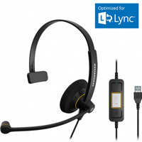 EPOS Sennheiser SC30 USB Monaural Headset - for Microsoft Lync