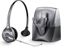 Plantronics CS351 Monaural SupraPlus Wireless Professional Headset System Voice Tube