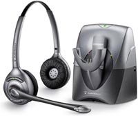 Plantronics SupraPlus CS361N Binaural Wireless Headset System