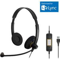 EPOS Sennheiser SC60 USB Binaural Headset - for Microsoft Lync